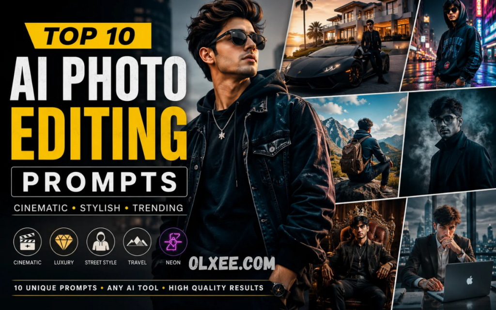 AI Photo Editing Prompts – Best Ideas, Examples, and Viral 2026 Trends AI Photo Editing Prompts